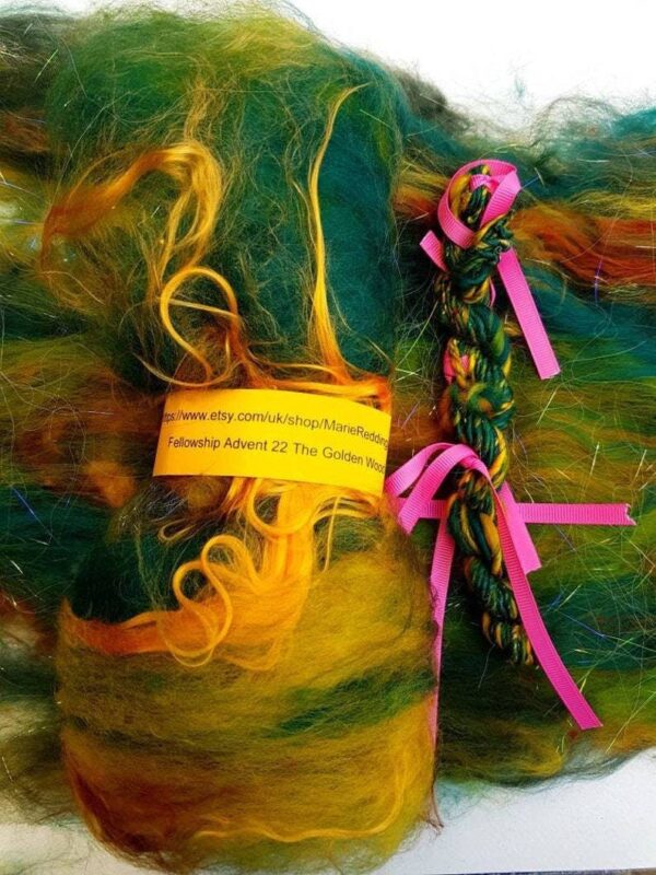 Fellowship Of The Ring Complete Set of 26 Hand Carded Art Batts plus 2 Secret Colours / Fiber Batt / Spinning / Felting Wool